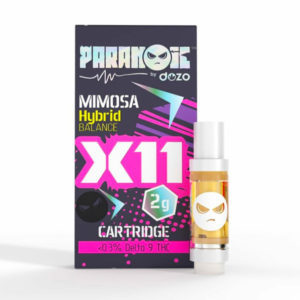 dozo paranoic x11 cartridges | 4g