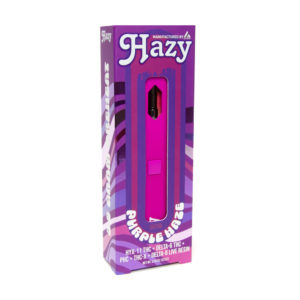 hazy preheat disposable vape purple haze