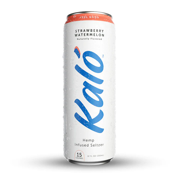kalo cbd seltzer strawberry watermelon