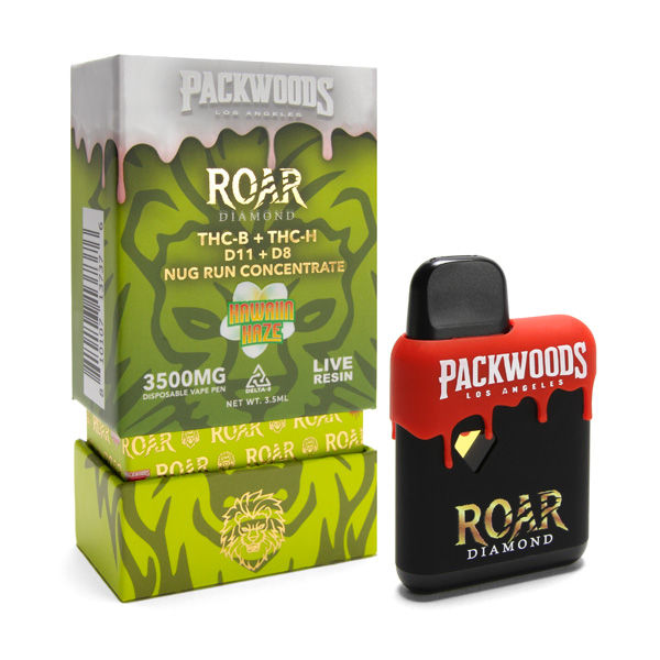 roar x packwoods disposables | 3500mg