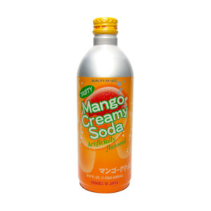 tasty mango creamy soda