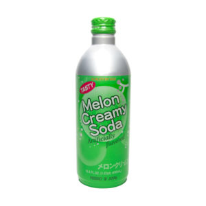 tasty melon creamy soda