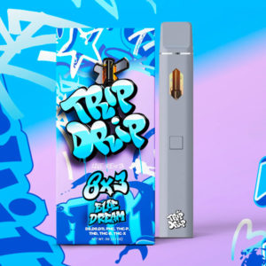 trip drip 8x3 disposable vape blue dream
