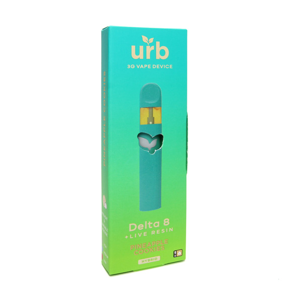 URB Delta 8 Live Resin Disposable | 3g | Delta 8 Resellers