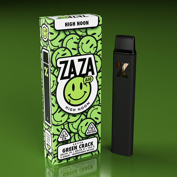 zaza high noon disposable vape green crack