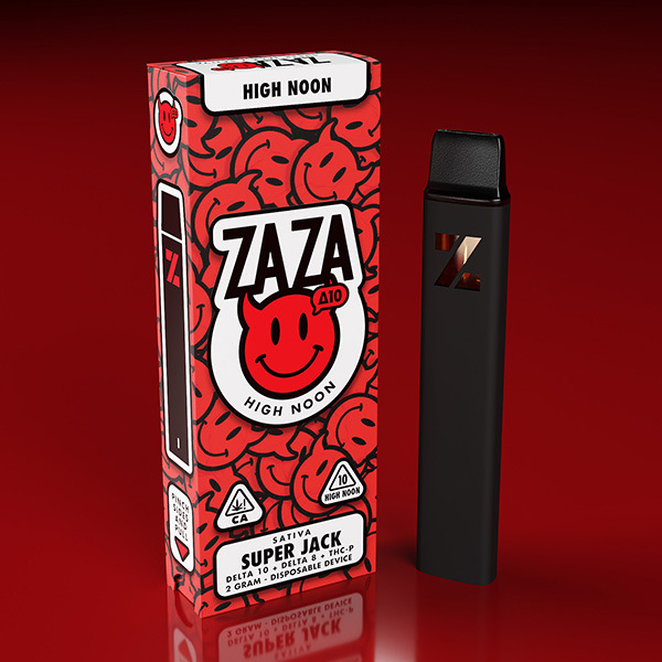 ZAZA High Noon Blend Disposable Vape 2g Delta 8 Resellers