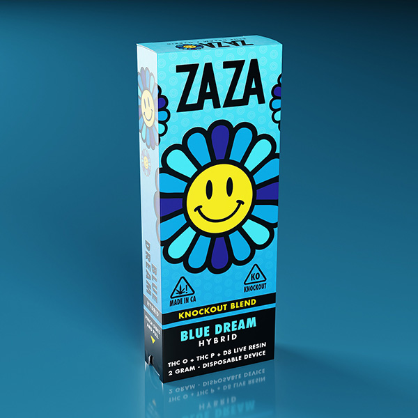 ZAZA Knockout Blend Disposable Vape | 2g | Delta 8 Resellers