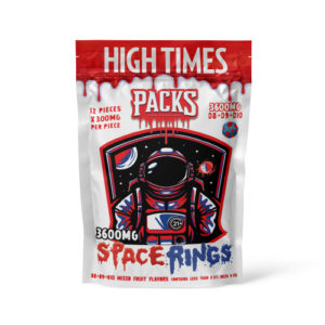 High Times D8 + D9 + D10 Space Rings 3600mg