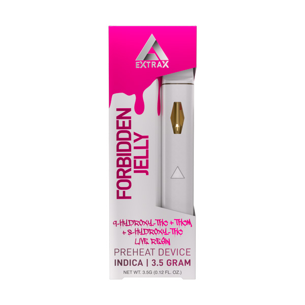 delta-extrax-splats-disposable-vape-forbidden-jelly delta extrax hxy9+ splats disposable vape | 3.5g