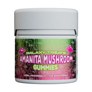 galaxy treats moon shrooms amanita mushroom gummies | 3cnt