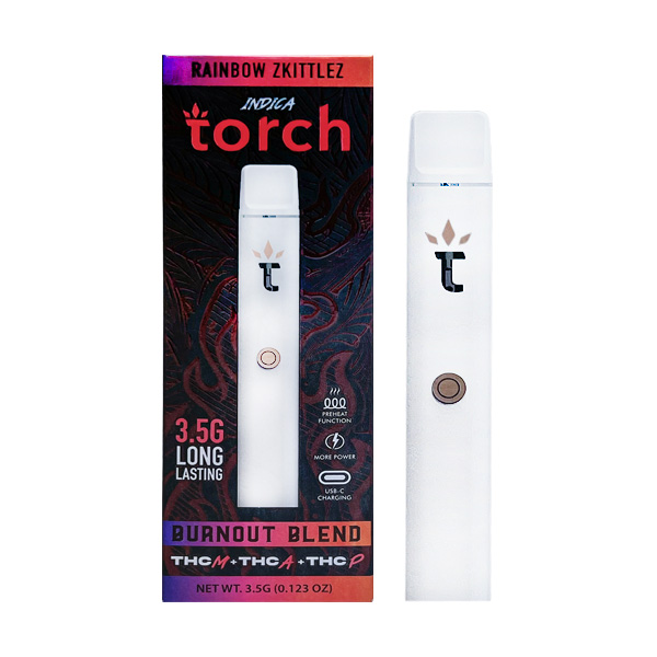 torch burnout blend vape rainbow zkittlez 1