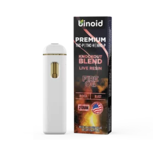 Binoid Knockout Blend Disposable 2g Fire OG