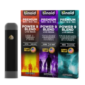 Binoid Power 9 Blend Disposable 3 Pack Combo 3g