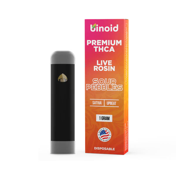 Binoid Premium THCA Disposable 1g Sour Pebbles