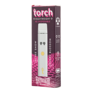 Torch Heavyweight haymaker disposable 4g lychee snow x cherry blossom
