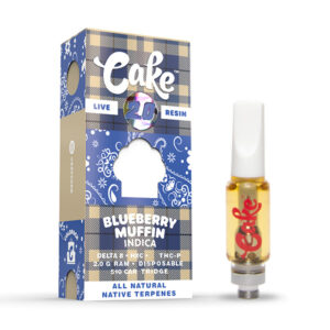 cake 2 gram cold pack cartridge blueberry muffin