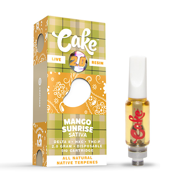 cake 2 gram cold pack cartridge mango sunrise
