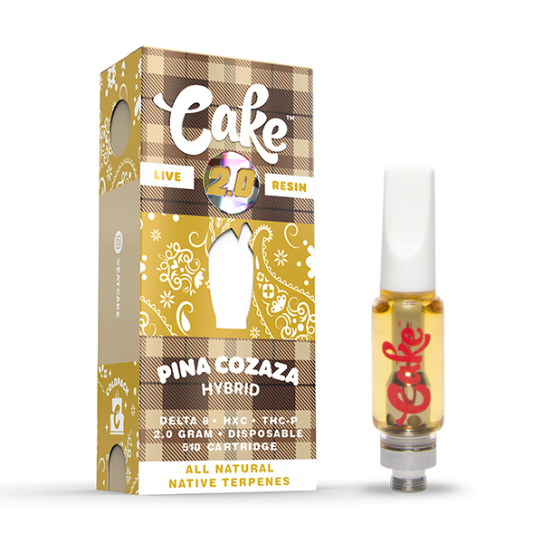 cake 2 gram cold pack cartridge pina cozaza