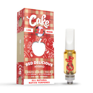 cake 2 gram cold pack cartridge red delicious
