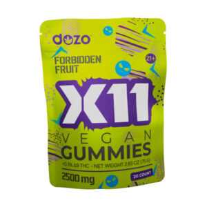 dozo x11 vegan gummies forbidden fruit