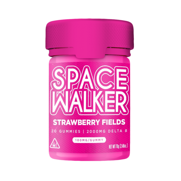 space walker d8 gummies strawberry fields space walker delta 8 gummies | 2000mg