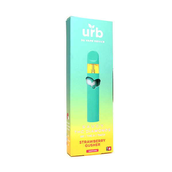 URB Saucy THC Diamonds Disposable | 3g | Delta 8 Resellers