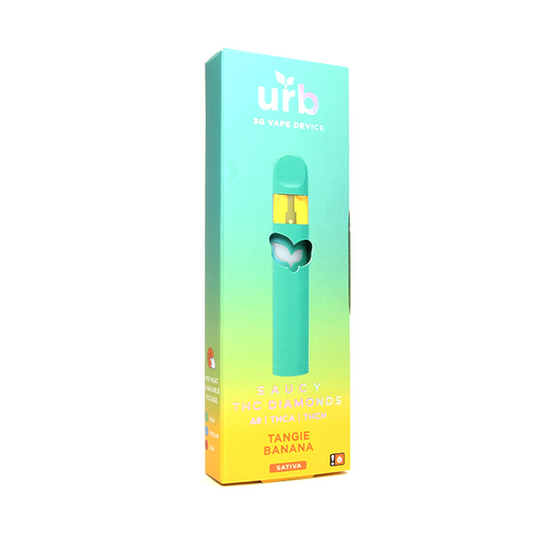 URB Saucy THC Diamonds Disposable | 3g | Delta 8 Resellers