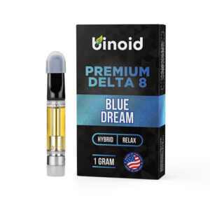 binoid premium thca cartridge 1g blue dream