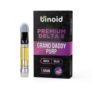 binoid premium thca cartridge 1g grand daddy perp