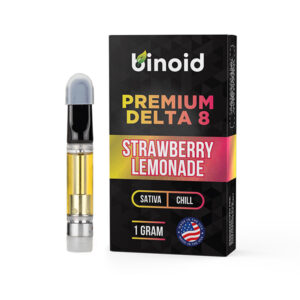 binoid premium thca cartridge 1g strawberry lemonade