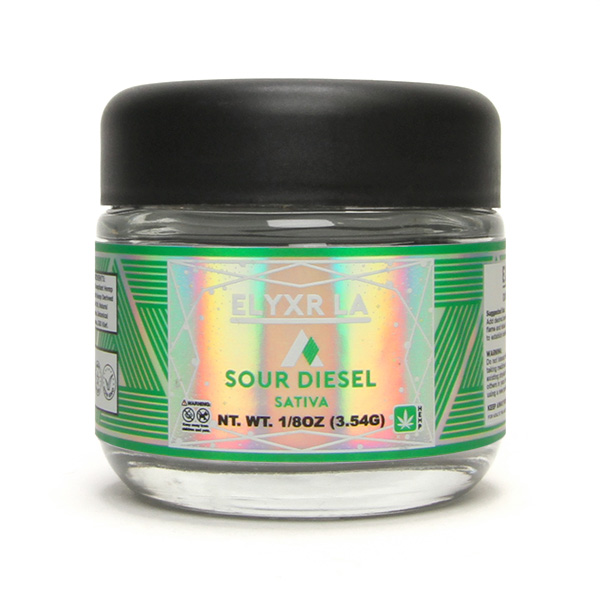 Elyxr-D8-Flower-3.5G-Sour-Diesel elyxr d8 flower 3.5g sour diesel