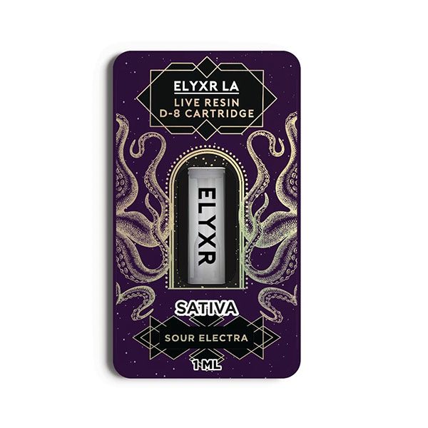 ELYXR Live Resin Delta-8 THC Cartridge | 1g | Delta 8 Resellers