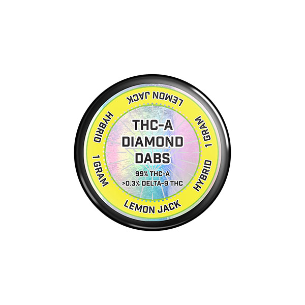 elyxr thc a diamond dabs 1g lemon jack