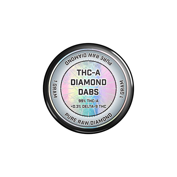 elyxr thc a diamond dabs 1g pure raw diamond