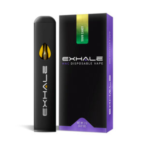 exhale hhc 2g disposable sour candy