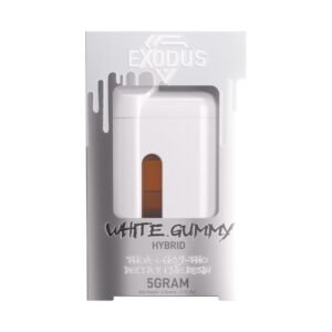 exodus disposable 5g white gummy