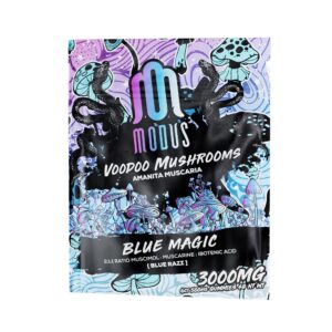 Modus Voodoo Amanita Muscaria Mushroom Gummies - Blue Magic