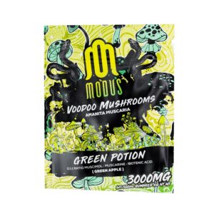 Modus Voodoo Amanita Muscaria Mushroom Gummies - Green Potion
