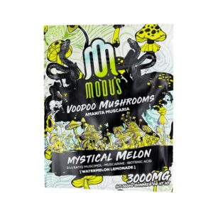 Modus Voodoo Amanita Muscaria Mushroom Gummies - Mystical Melon