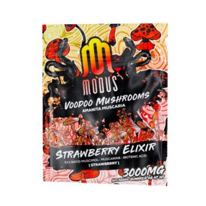 Modus Voodoo Amanita Muscaria Mushroom Gummies - Strawberry Elixir