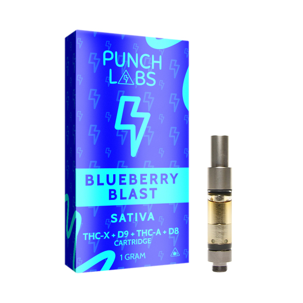 punch labs comp 1g cart blueberry blast