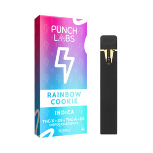 punch labs comp 925mg disposable rainbow cookie