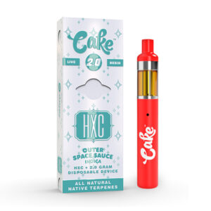 cake 2g live resin hxc vape outer space sauce