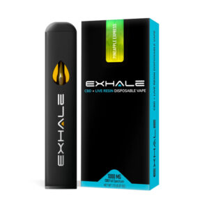 exhale wellness cbd live resin disposable vape | 2g
