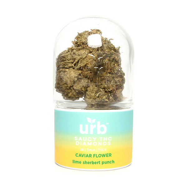 URB THC-A Saucy Diamonds Caviar Flower | 7g | Delta 8 Resellers