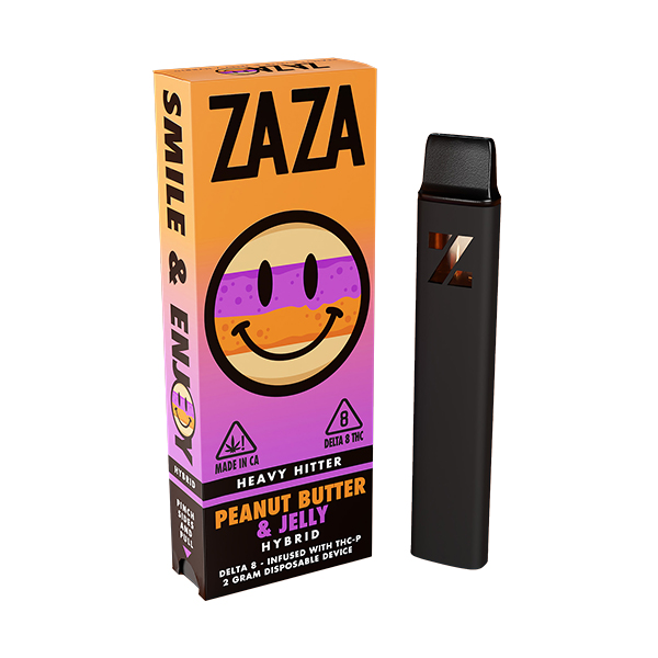 zaza 2g disposable heavy hitter d8 thcp peanut butter jelly zaza 2g disposable heavy hitter d8 thcp peanut butter jelly