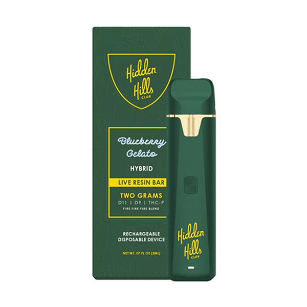 Hidden Hills Vape Disposable Pen | 2g | Delta 8 Resellers