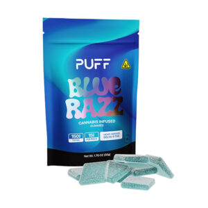 puff d9 gummies blue razz