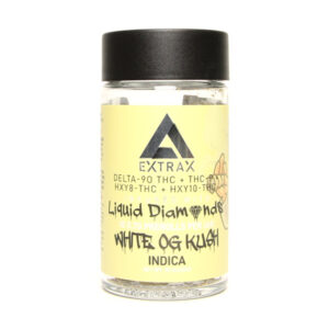 delta extrax d9 7g liquid diamonds pre roll white og kush