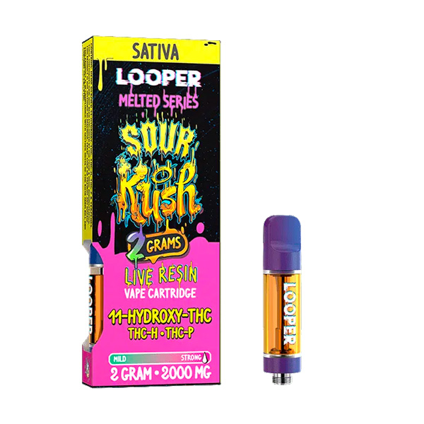 looper-melted-series-2g-cartridge-sour-kush looper melted series 2g cartridge sour kush